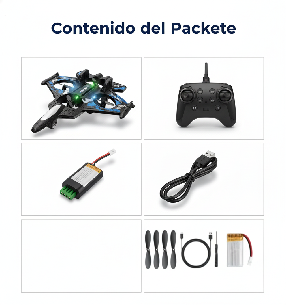 AeroStorm™ Un avión Indestructible