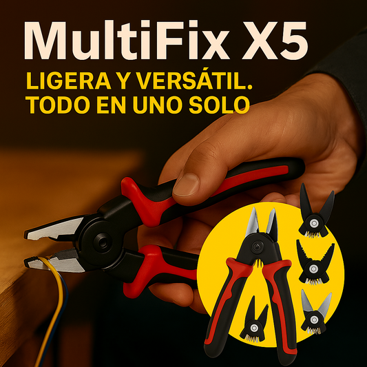 MULTIFIX® PASA DE CORTAR A PELAR O CRIMPAR EN SEGUNDOS
