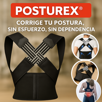 POSTUREX® CORRIGE TU POSTURA SIN ESFUERZO NI DEPENDENCIA