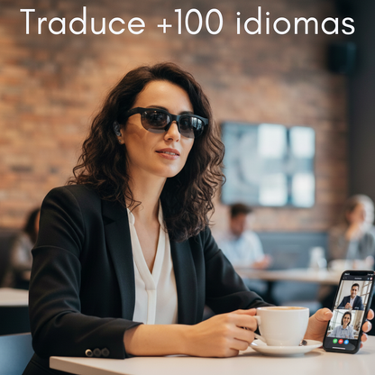 SmartGlasses™  Gafas 5 en 1 Inteligentes que traducen más de 100 idiomas