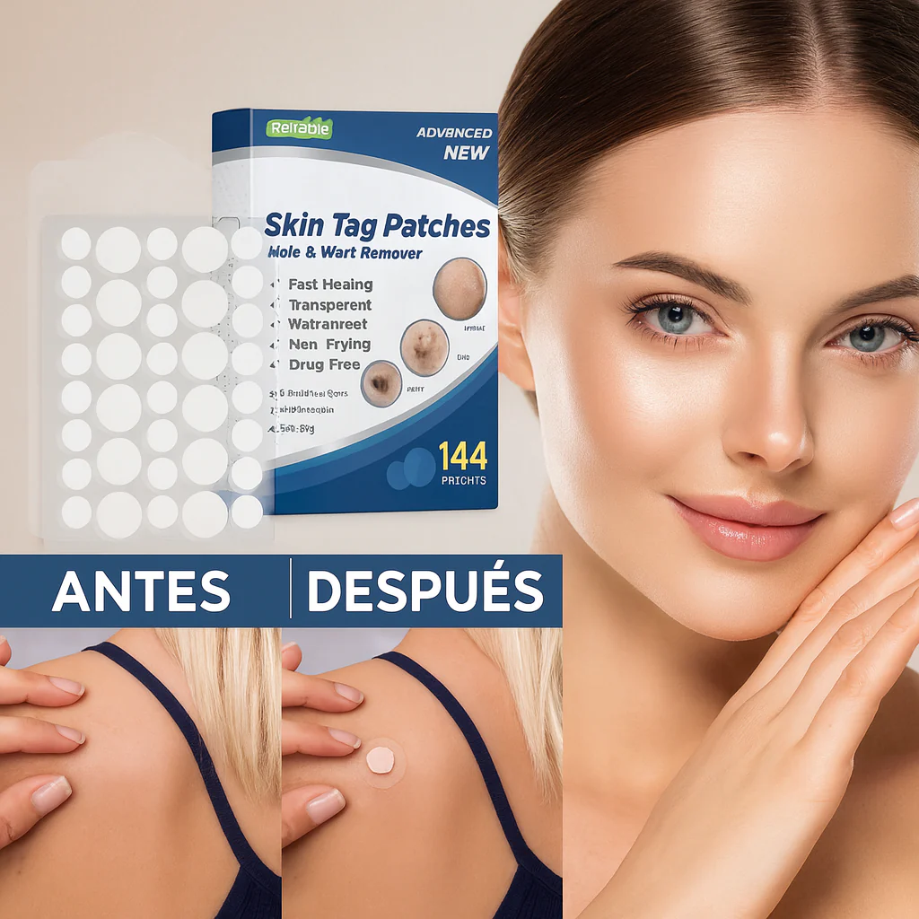 Parche anti-verrugas: elimina verrugas rápido, sin dolor y sin cirugía